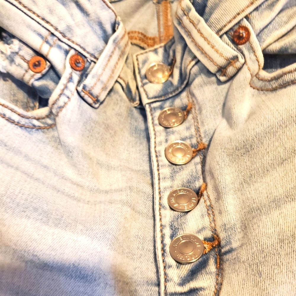 High rise flare jeans